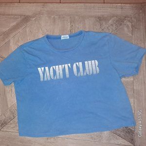 Mother brand Crop top tee